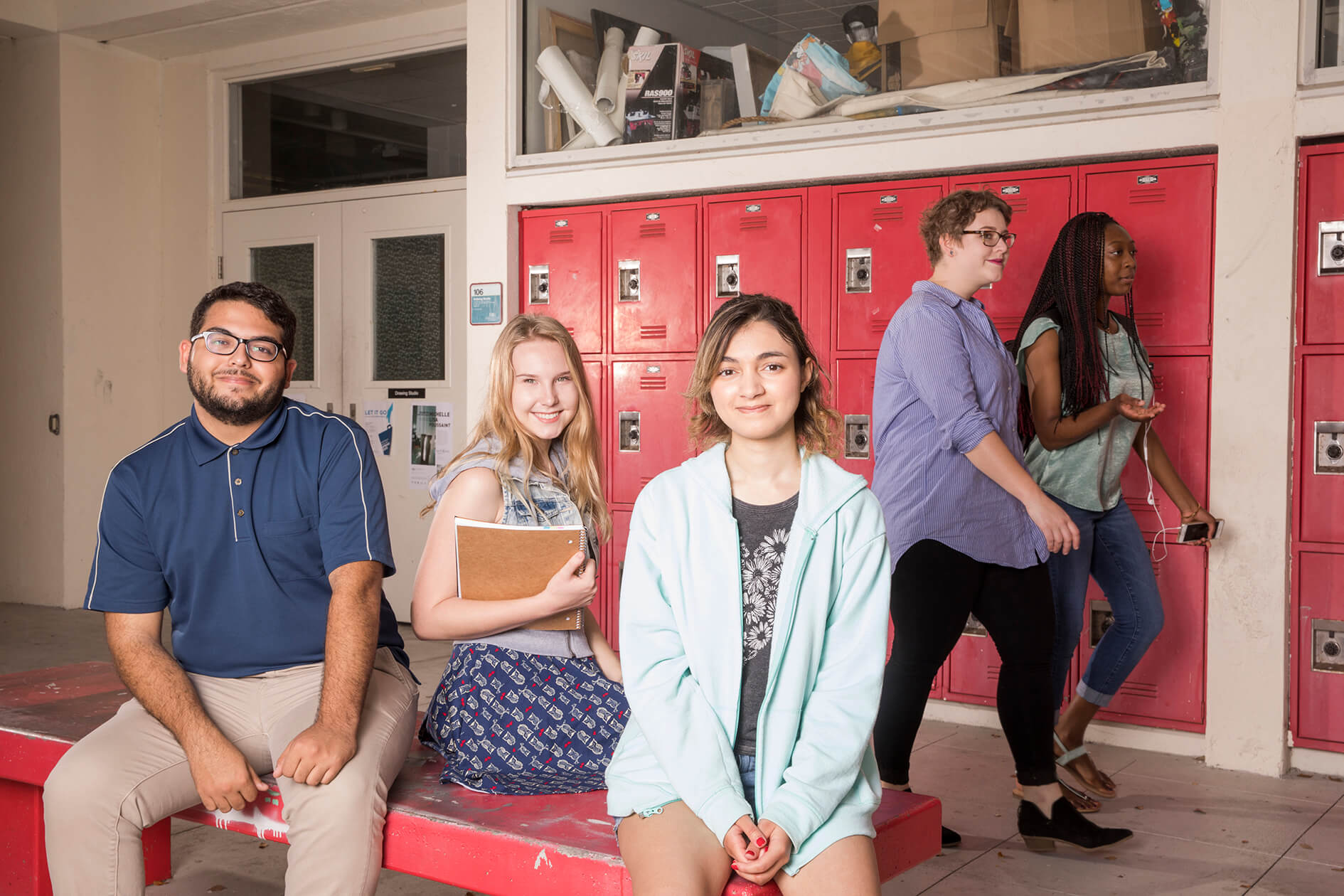 high school students