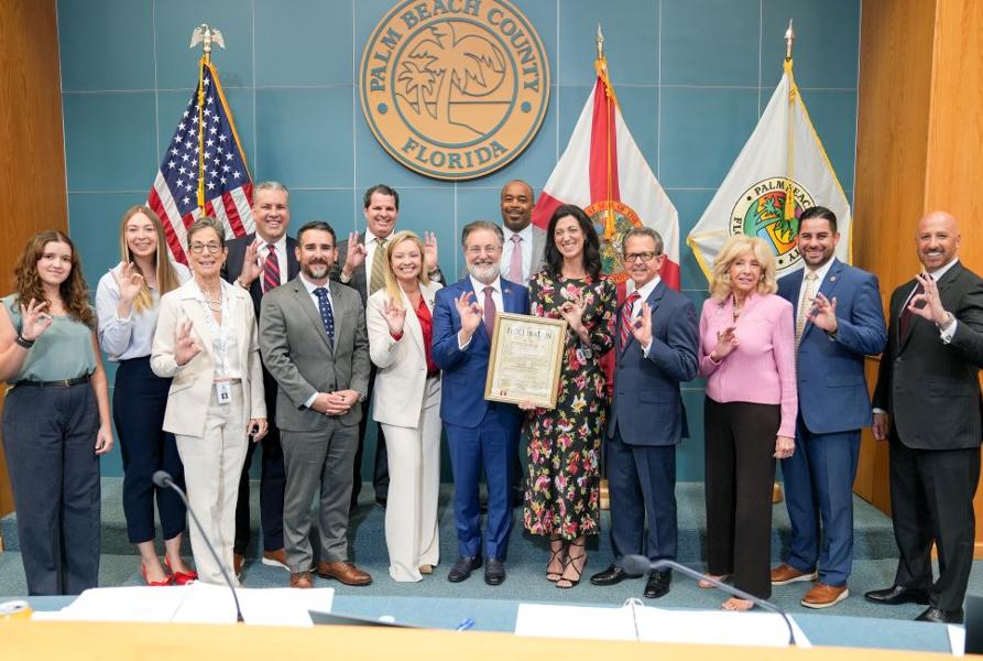 Florida Atlantic University and Palm Beach County have entered into a collaborative partnership designed to align academic excellence with the workforce needs of the public sector.