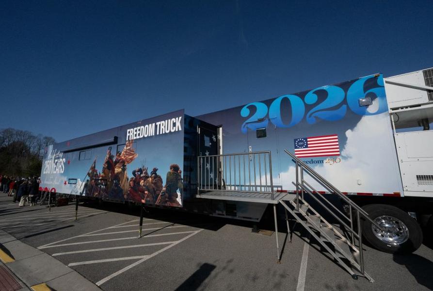 As the nation approaches its 250th anniversary, Florida Atlantic University will host one of six “Freedom Truck” mobile museums currently touring the United States.